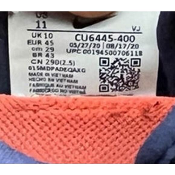 ***SOLD*** Nike Mens Air Zoom SuperRep 2 CU6445-400 Blue Cycling Shoes Size 11 - Picture 6 of 6